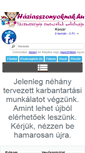 Mobile Screenshot of haziasszonyoknak.hu