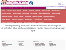 Tablet Screenshot of haziasszonyoknak.hu